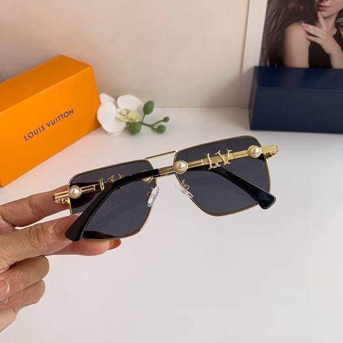 ルイヴィトンサングラス角部分ディテール